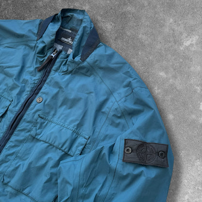 Stone Island Shadow Project Pulver-R 3L Jacket Blue RRP £750