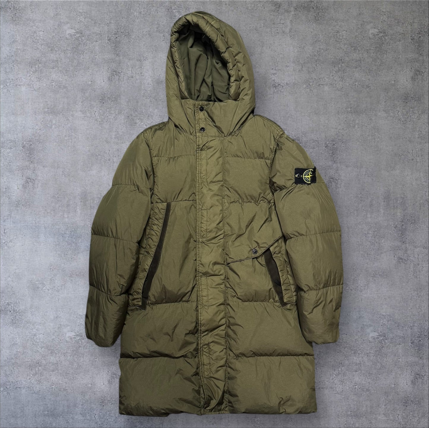 Stone Island Long Parka Puffer Jacket Small Fits Large RRP £700