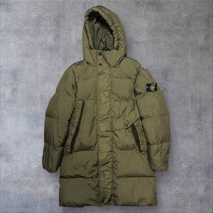 Stone Island Long Parka Puffer Jacket Small Fits Large RRP £700