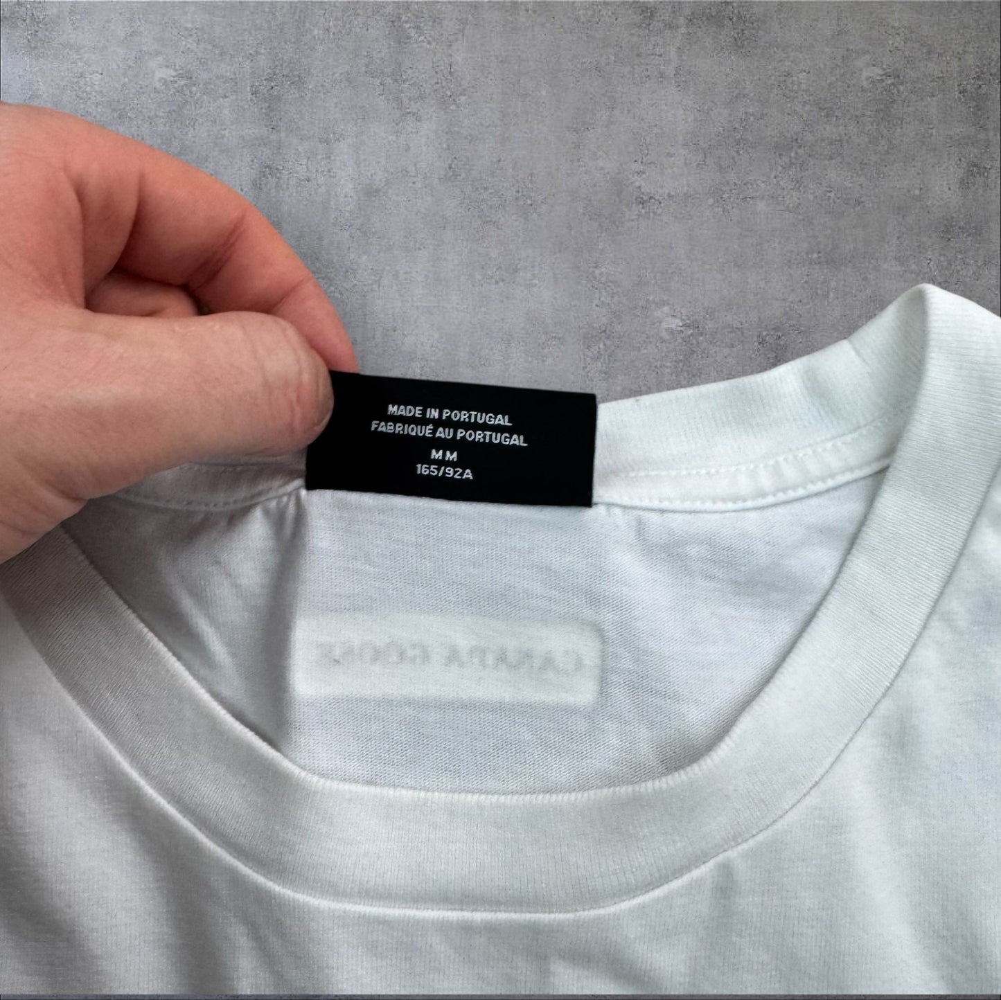 Canada Goose T-Shirt Men's Medium White Classic Chest Logo Tee RRP £175