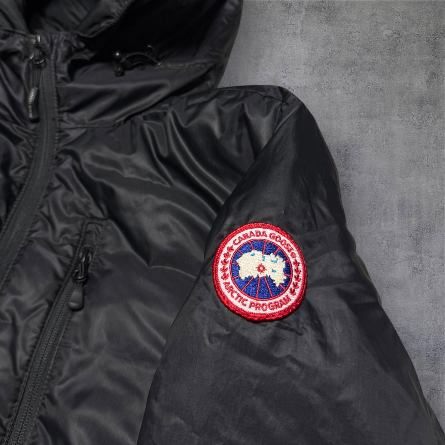 Canada Goose Lodge Hooded Jacket Black Size Small RRP £550