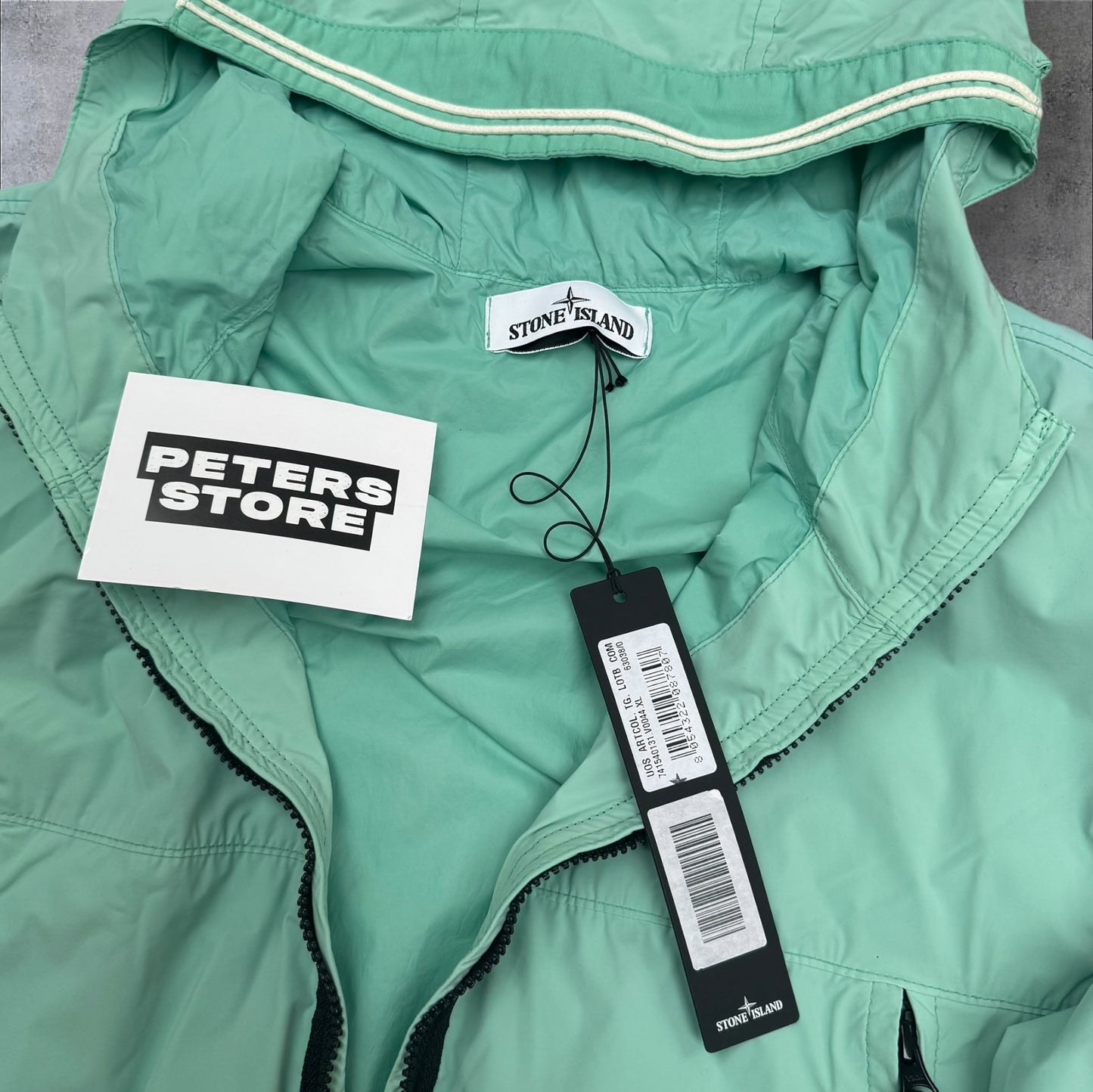 Stone Island Skin Touch Mint Green Jacket XL Brand New With Tags RRP £750