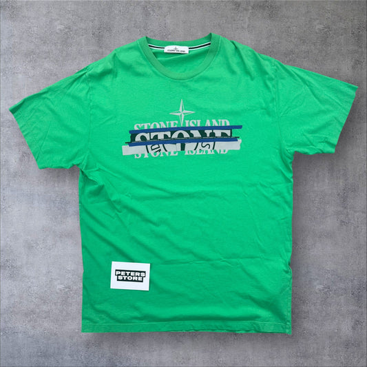 Stone Island Logo T-Shirt Mint Green Size XXL RRP £175+