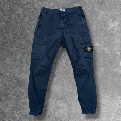 Stone Island Cargo Trousers W32 Navy RRP £350