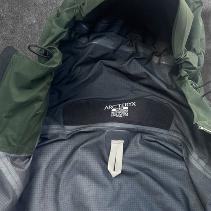 Arc'teryx Beta LT Large Dark Green Khaki Reflective RRP £550