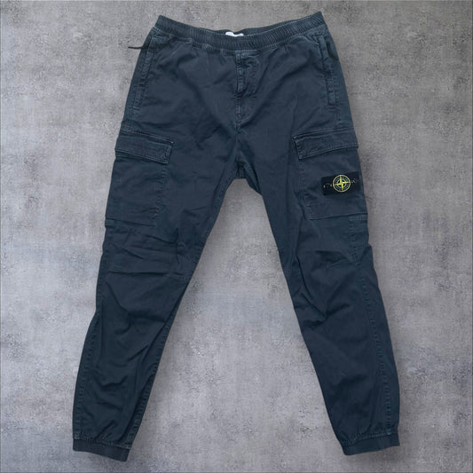 Stone Island Elasticated Cargo Trousers 36W RRP £350