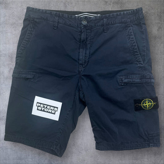 Stone Island Cargo Shorts Navy Size 32W RRP £325+