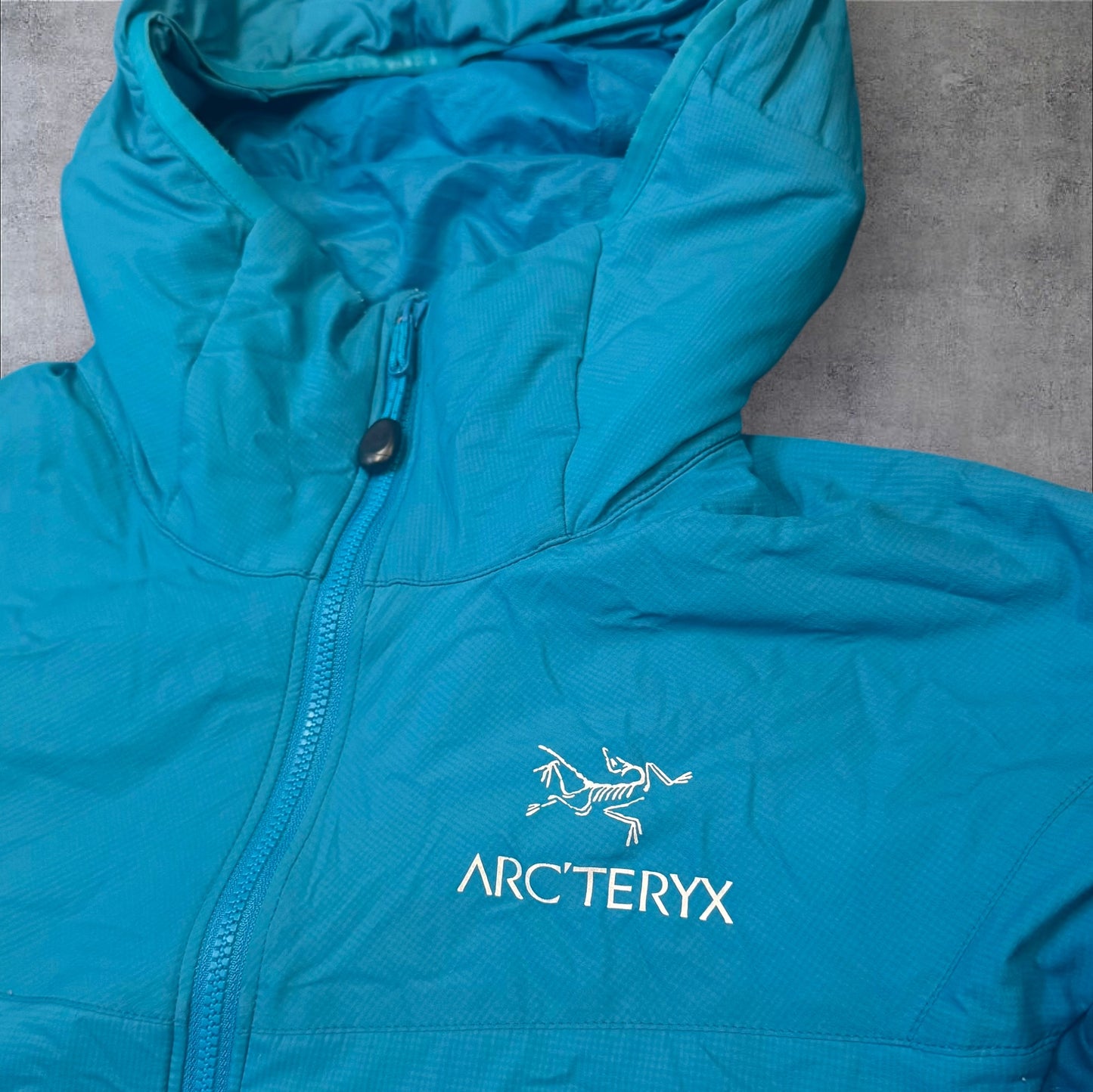 Arc’teryx Atom LT Jacket XS Blue Reflective Logo RRP £280
