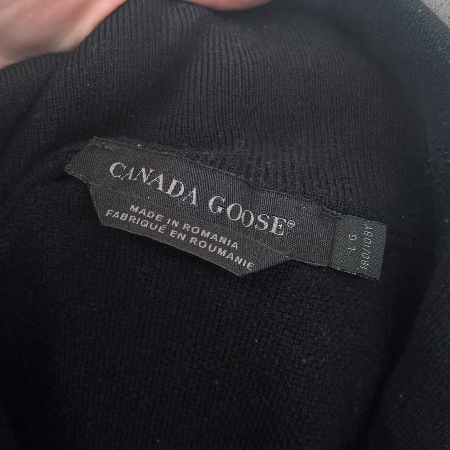 Canada Goose Quarter Zip Jumper Large RRP £425