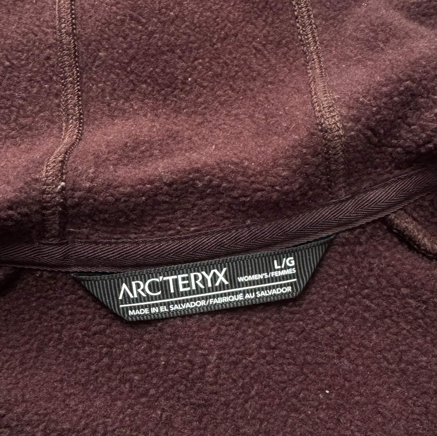 Arcteryx Womens Hooded Kyanite Fleece Large RRP £180