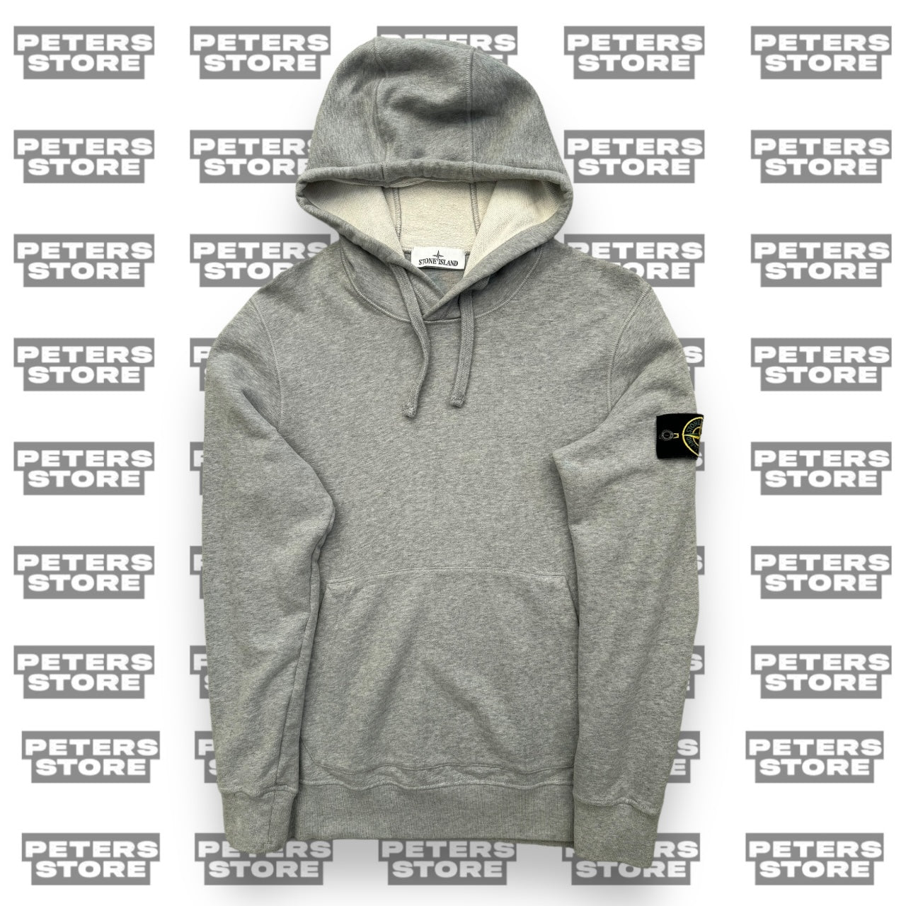 Stone Island Grey Hoodie