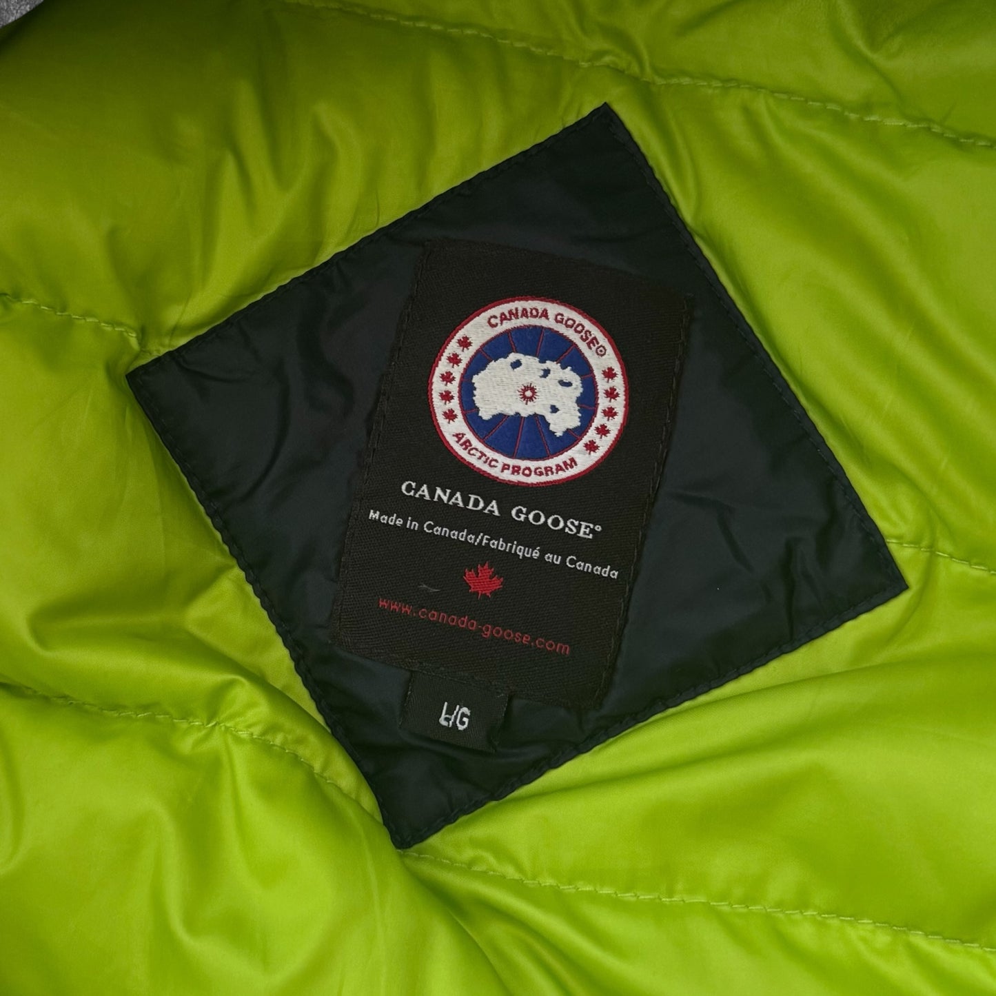 Canada Goose Lodge Puffer Jacket Size Large RRP £595
