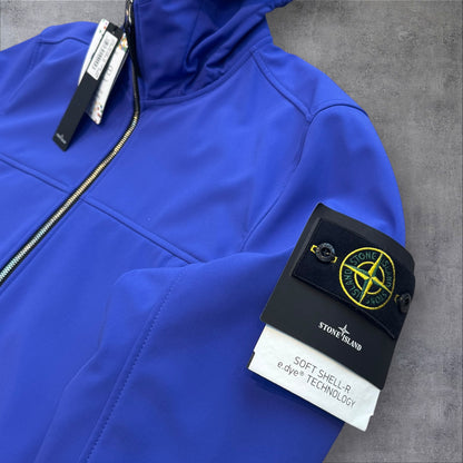 Stone Island Brand New With Tags Fleece Lined Softshell Ocean Blue XL BNWT RRP £675