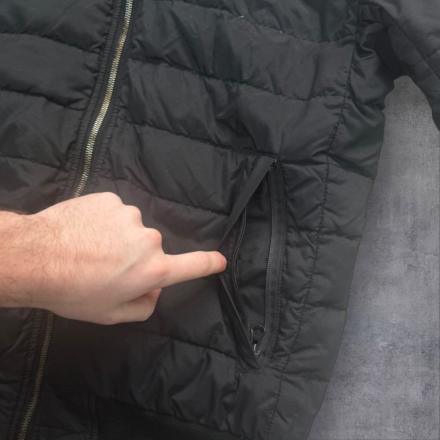 Canada Goose Hooded Cabri Jacket Black Size Large RRP £550