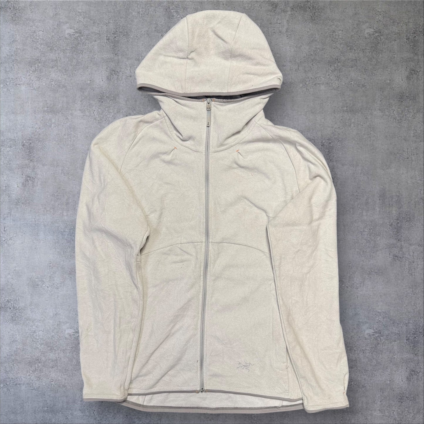Arcteryx Womens Hooded Fleece XL Cream RRP £180