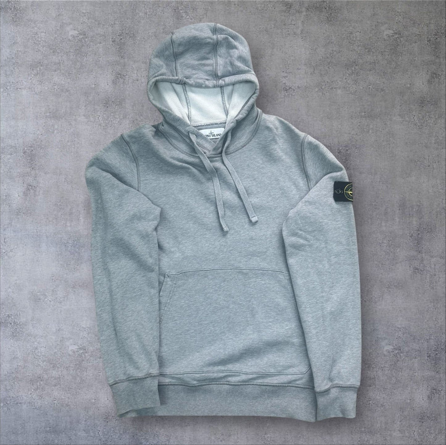 Stone Island Hoodie Medium Grey RRP £350