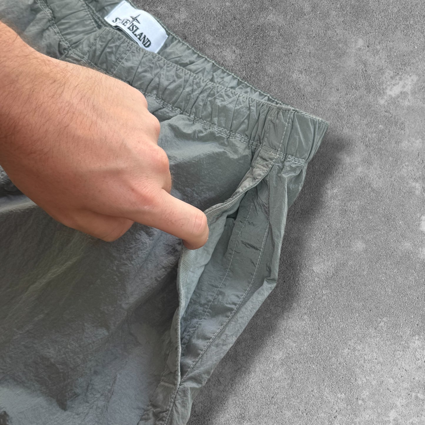Stone Island Nylon Trousers W33 New Season RRP £400