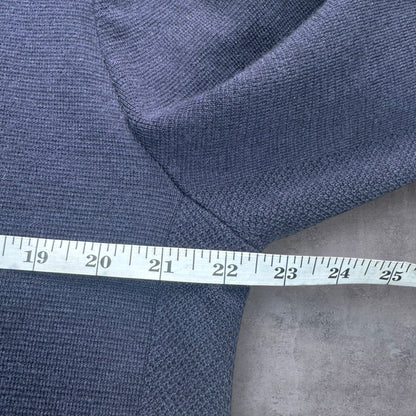 Canada Goose Merino Wool Quarter Zip Navy Size XL RRP £455