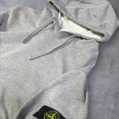 Stone Island Hoodie Grey Size Medium RRP £325