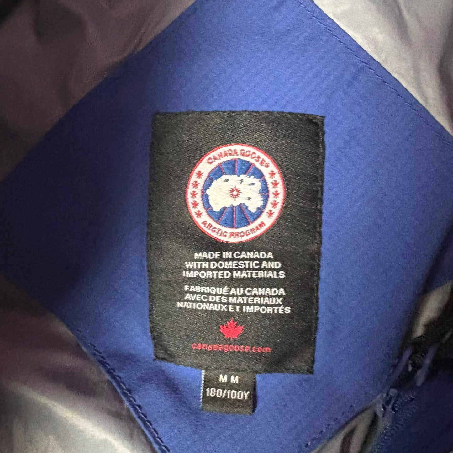Canada Goose Armstrong Jacket Blue Size Medium RRP £750