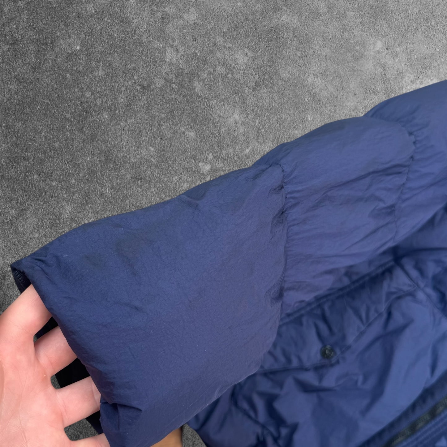 Stone Island Garment Dyed Down Puffer Jacket Size Large RRP £900