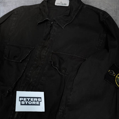 Stone Island Overshirt Black Size Medium RRP £425+
