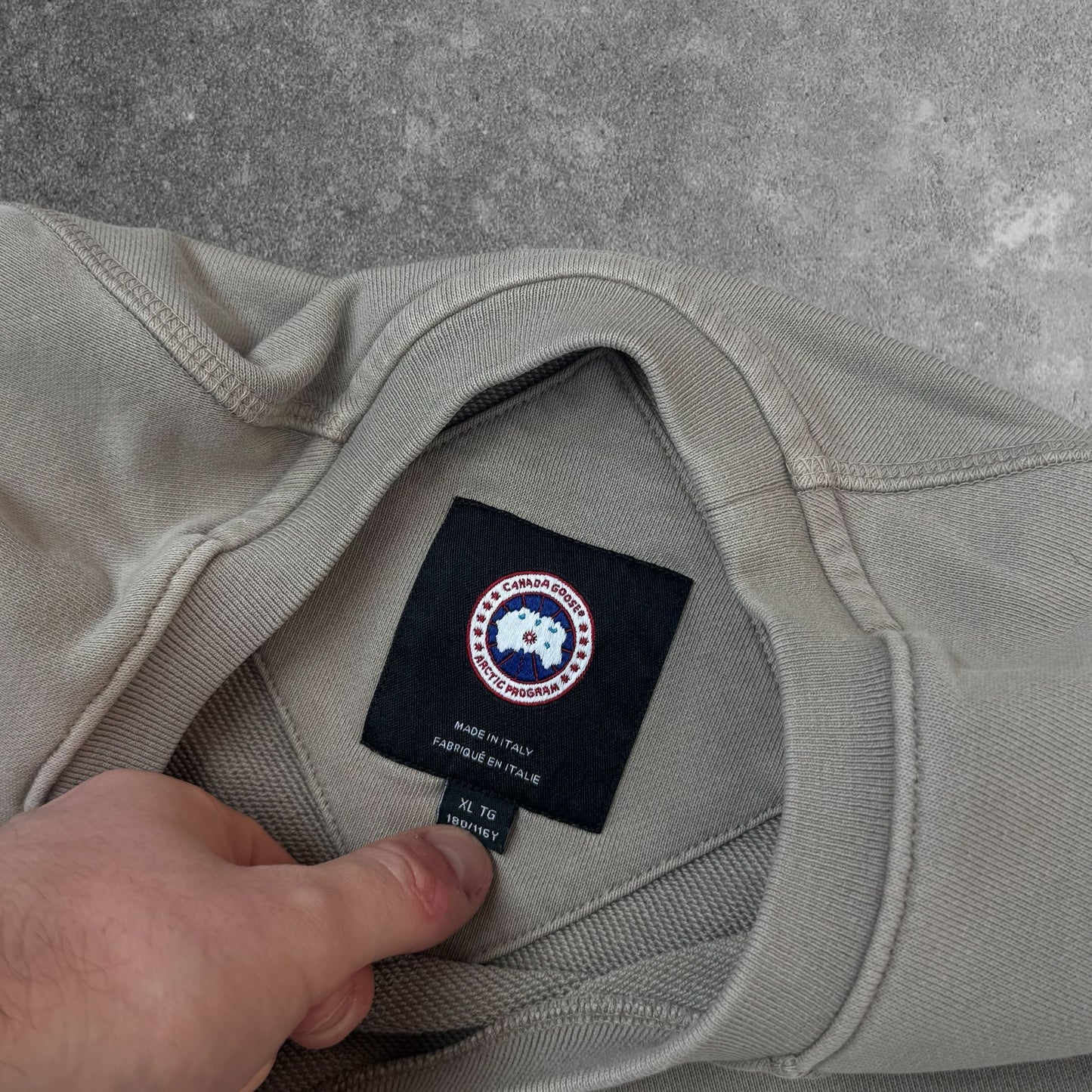 Canada Goose Logo Sweatshirt XL RRP £250