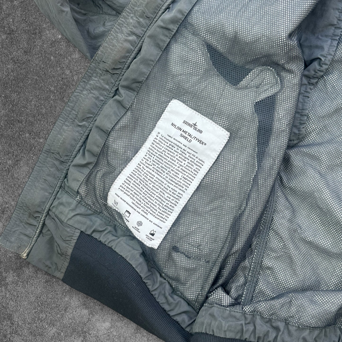 Stone Island Nylon Metal Tyvek Shield Medium RRP £700