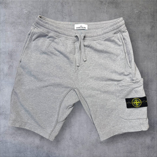Stone Island Large Bermuda Grey Shorts
