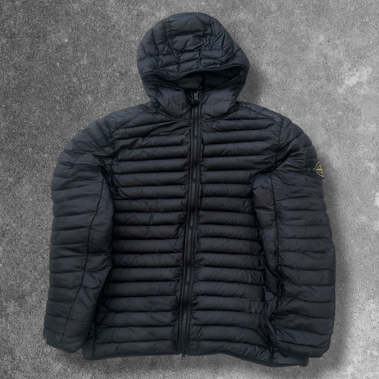 Stone Island Loom Woven Hooded Puffer Jacket Size XL RRP £900