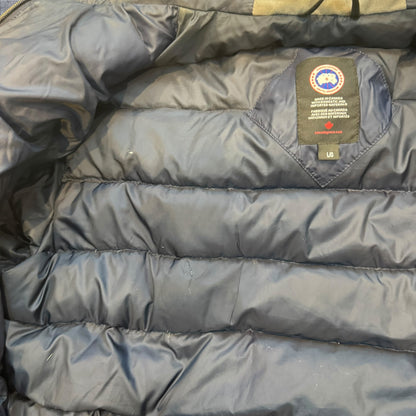 Canada Goose Lodge Jacket Navy Size Large RRP £650+