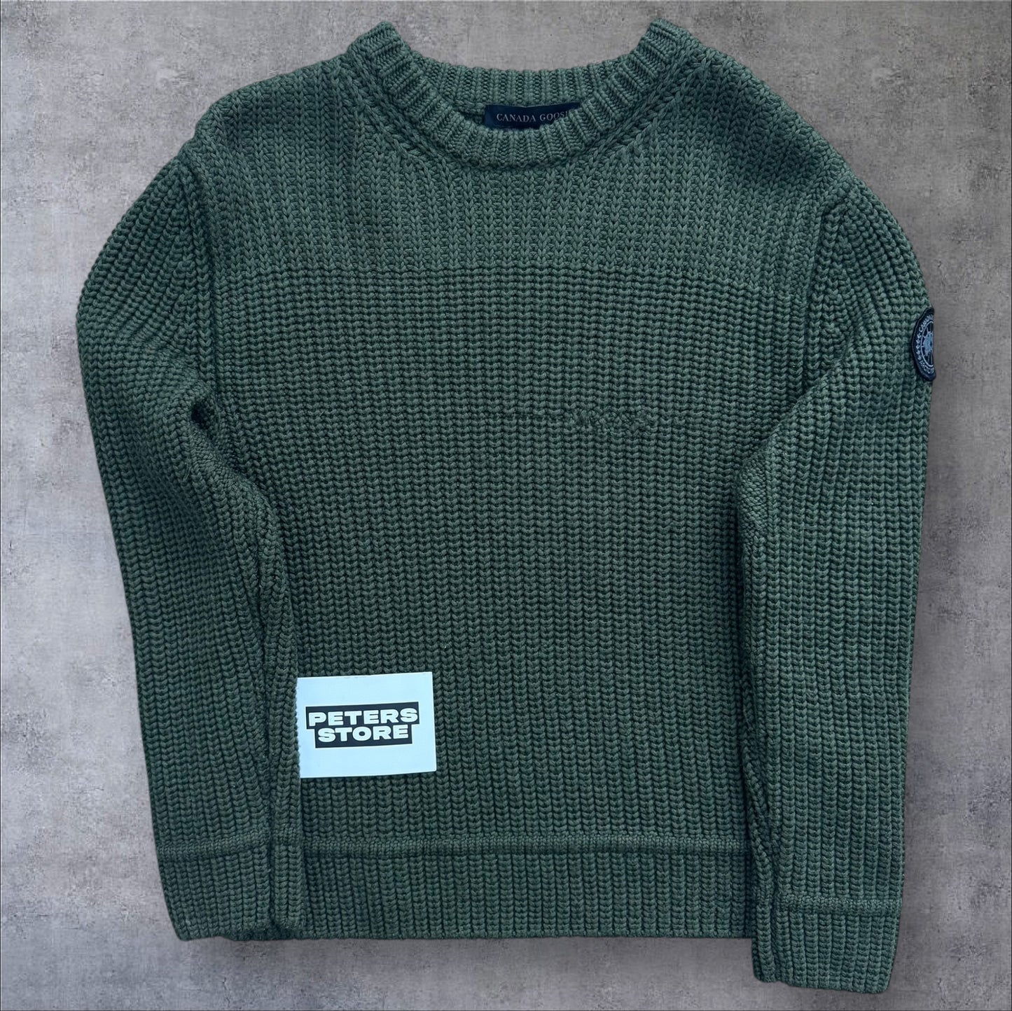 Canada Goose Black Label Merino Wool Jumper RRP £325