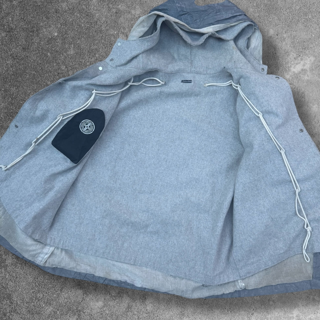 Stone Island Paul Harvey Special Process Pure Metal Shell XL Jacket RRP £995