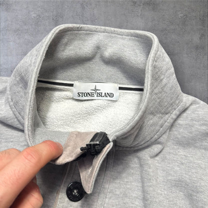 Stone Island Quarter Zip Grey XL RRP £325