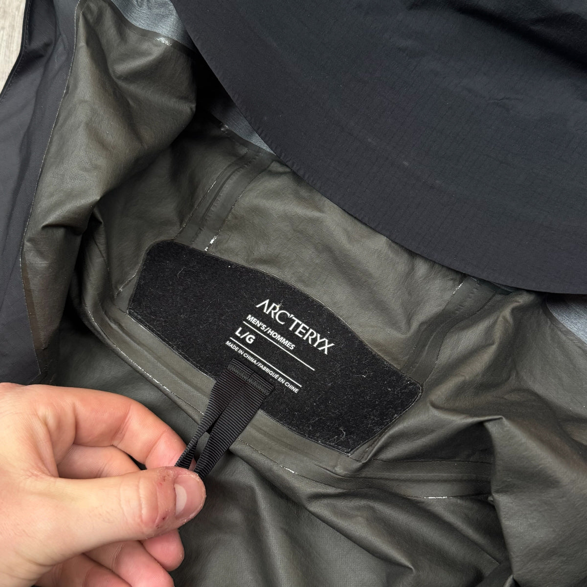 Arc'teryx Zeta Gore-Tex Ripstop Jacket Large Black RRP £400