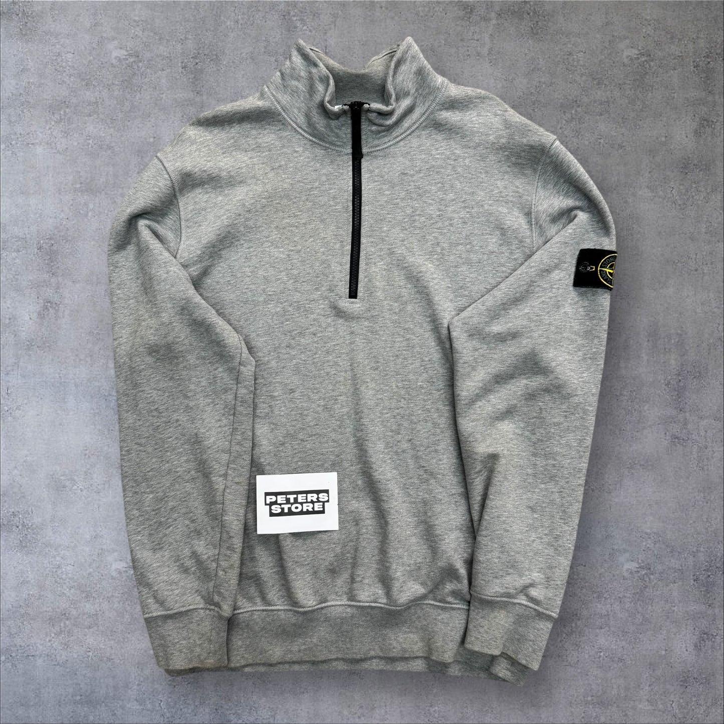 Stone Island Quarter Zip Sweatshirt RRP £350