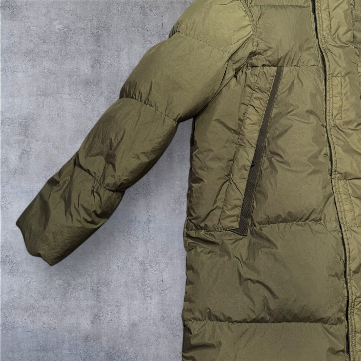 Stone Island Long Parka Puffer Jacket Small Fits Large RRP £700