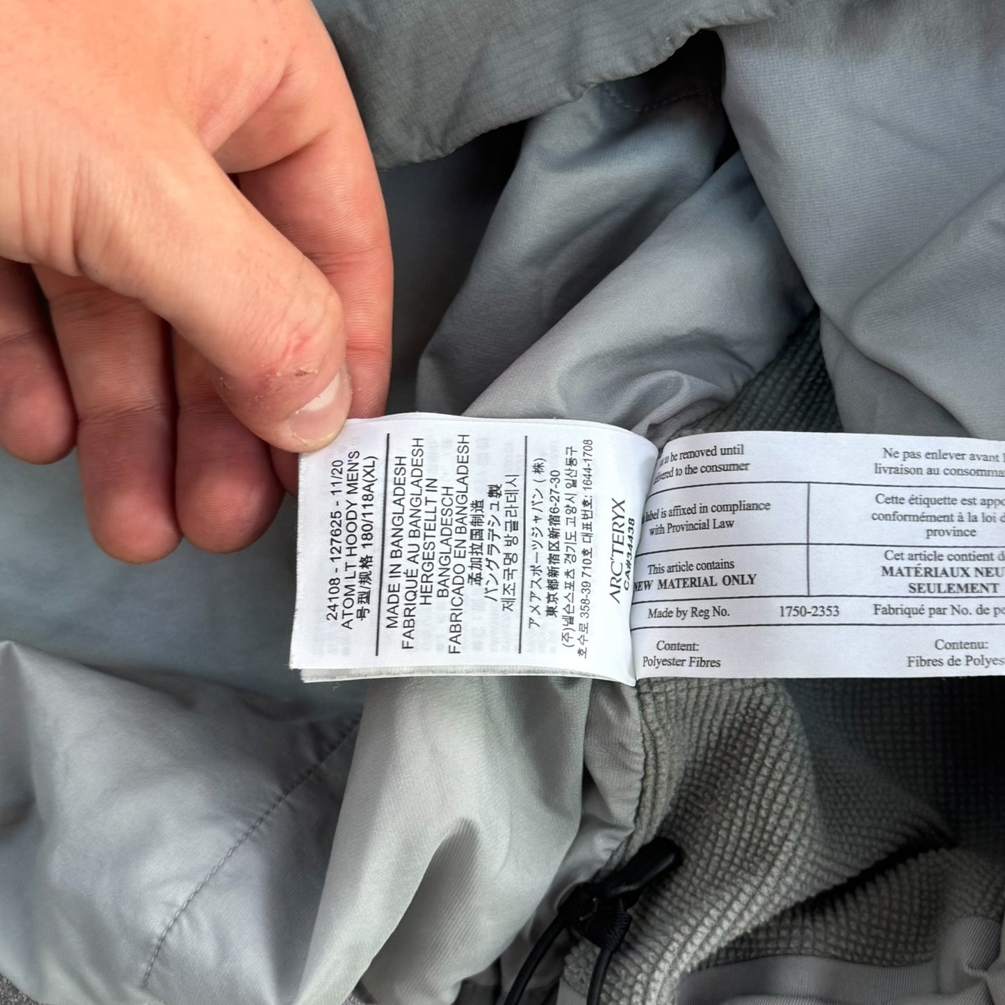 Arc'teryx Atom LT Jacket Men's XL RRP £280