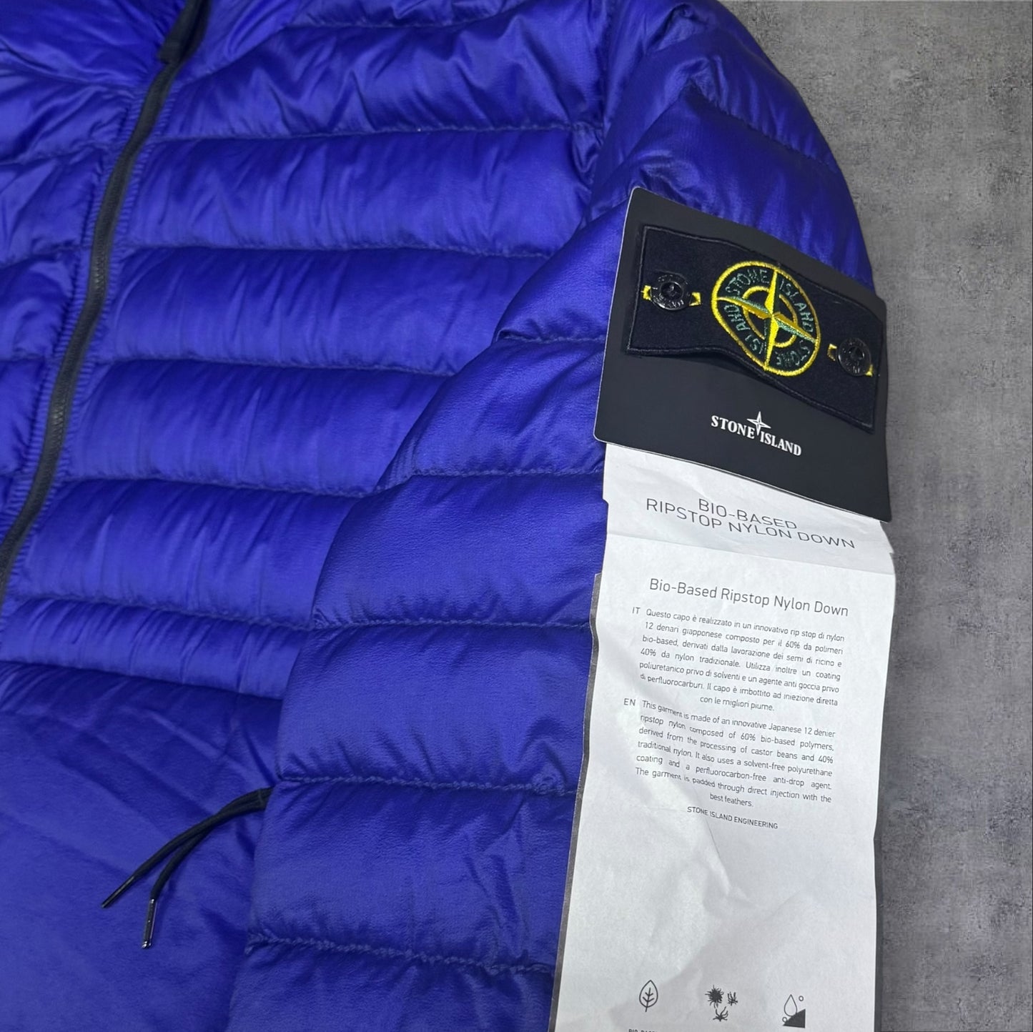 Stone Island Bio-Based Ripstop Nylon Down Jacket 3XL RRP £900+