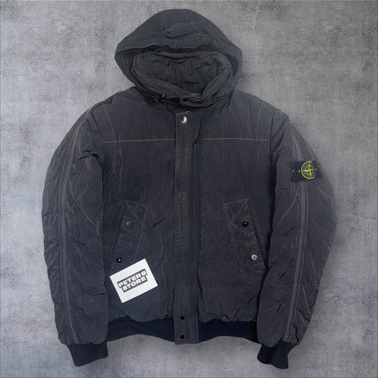 Stone Island Nylon Sheen Insulated Bomber Jacket XL RRP £575