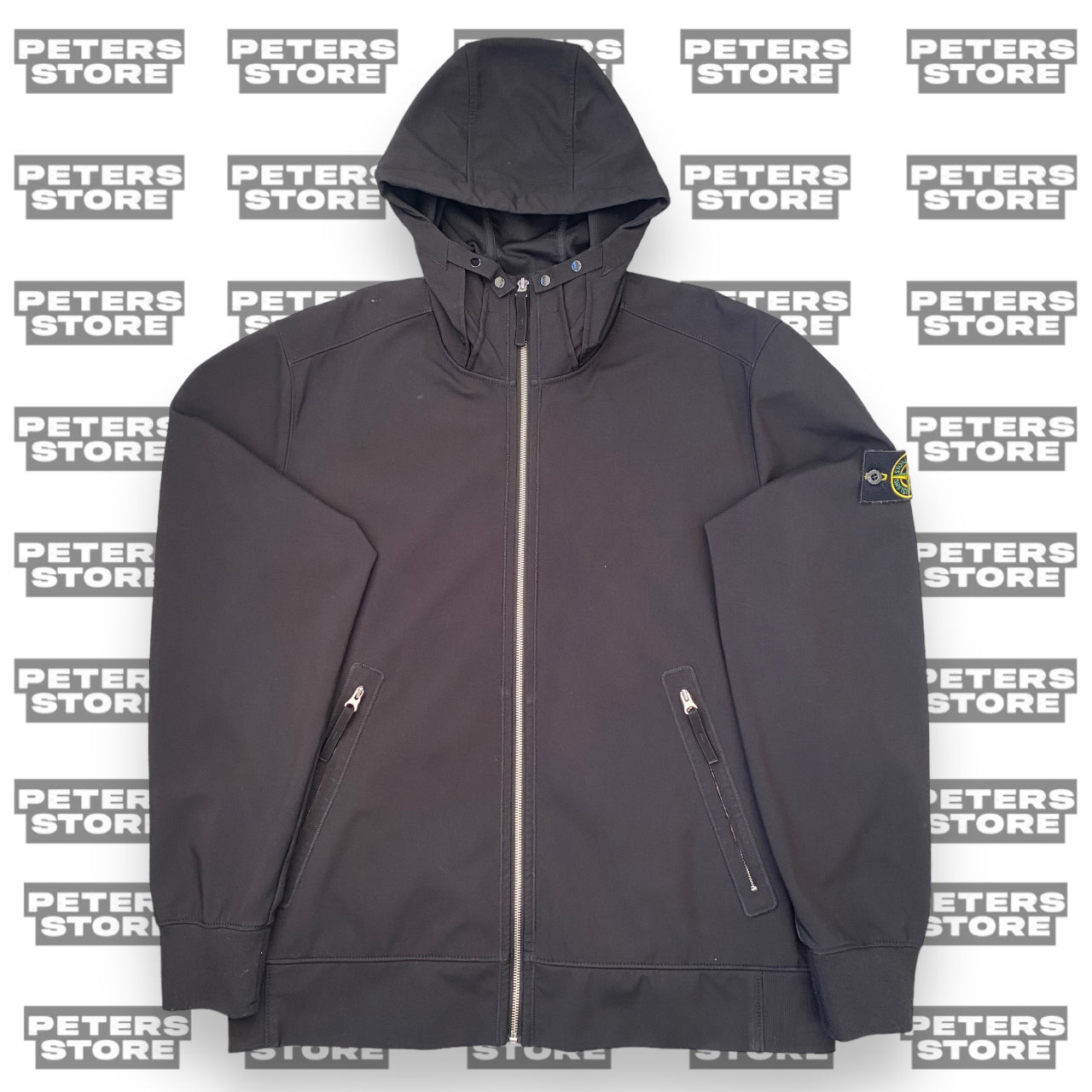 Stone Island Black Soft Shell Jacket