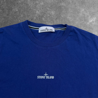 Stone Island T-Shirt Men's Small New Season Graphic Print Premium Cotton RRP £195