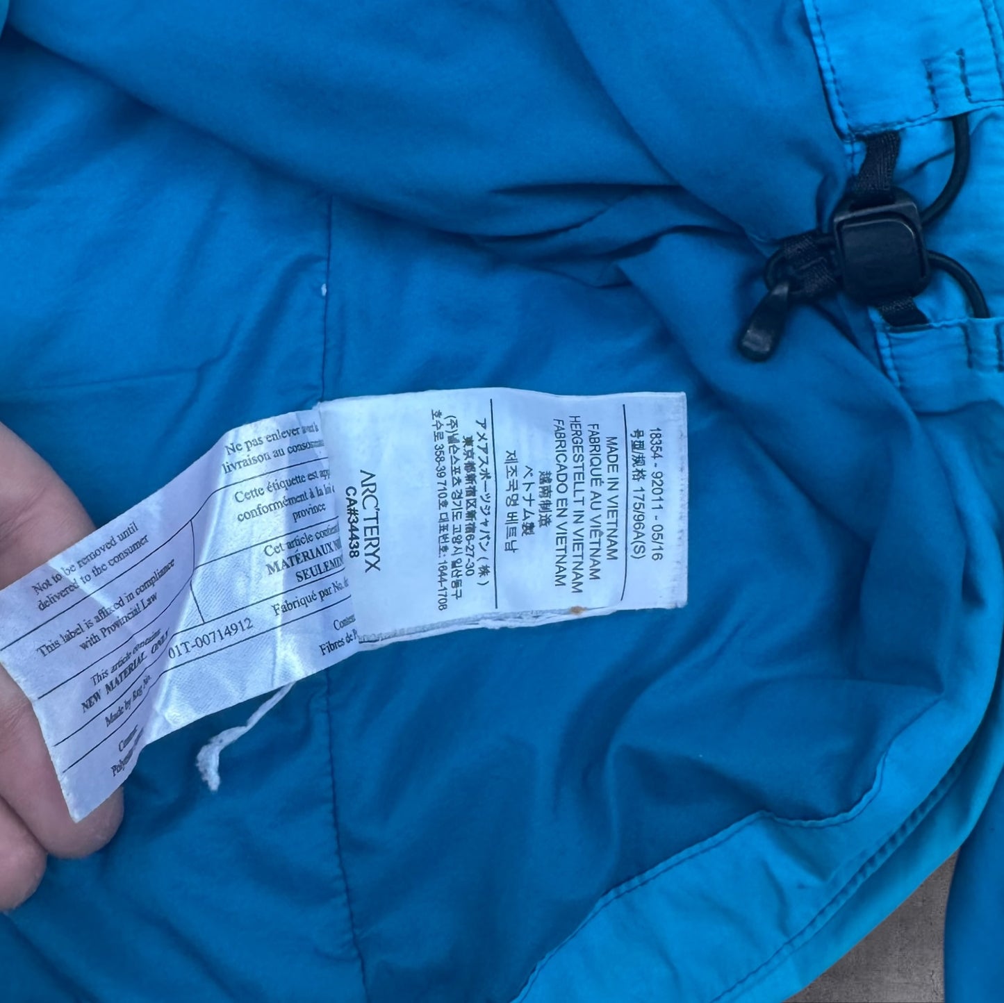 Arcteryx Proton Jacket Small Needs TLC RRP £230