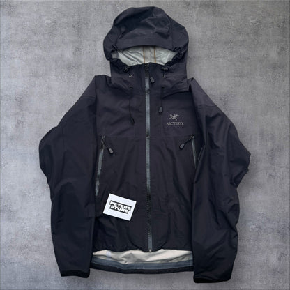 Vintage Arcteryx Goretex Black Jacket XL RRP £350