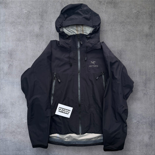 Vintage Arcteryx Goretex Black Jacket XL RRP £350