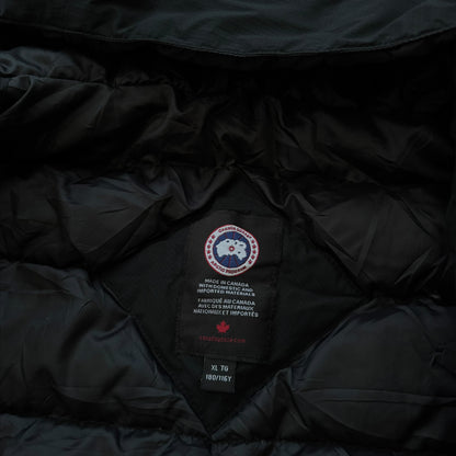 Canada Goose Hooded Lodge Jacket Black Size XL RRP £595