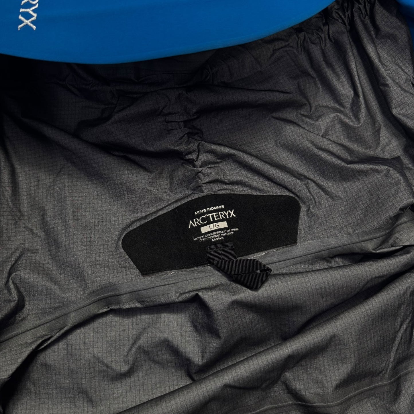 Arcteryx Rush Goretex Pro Ski Jacket Mens Large Blue Two-Tone RRP £650