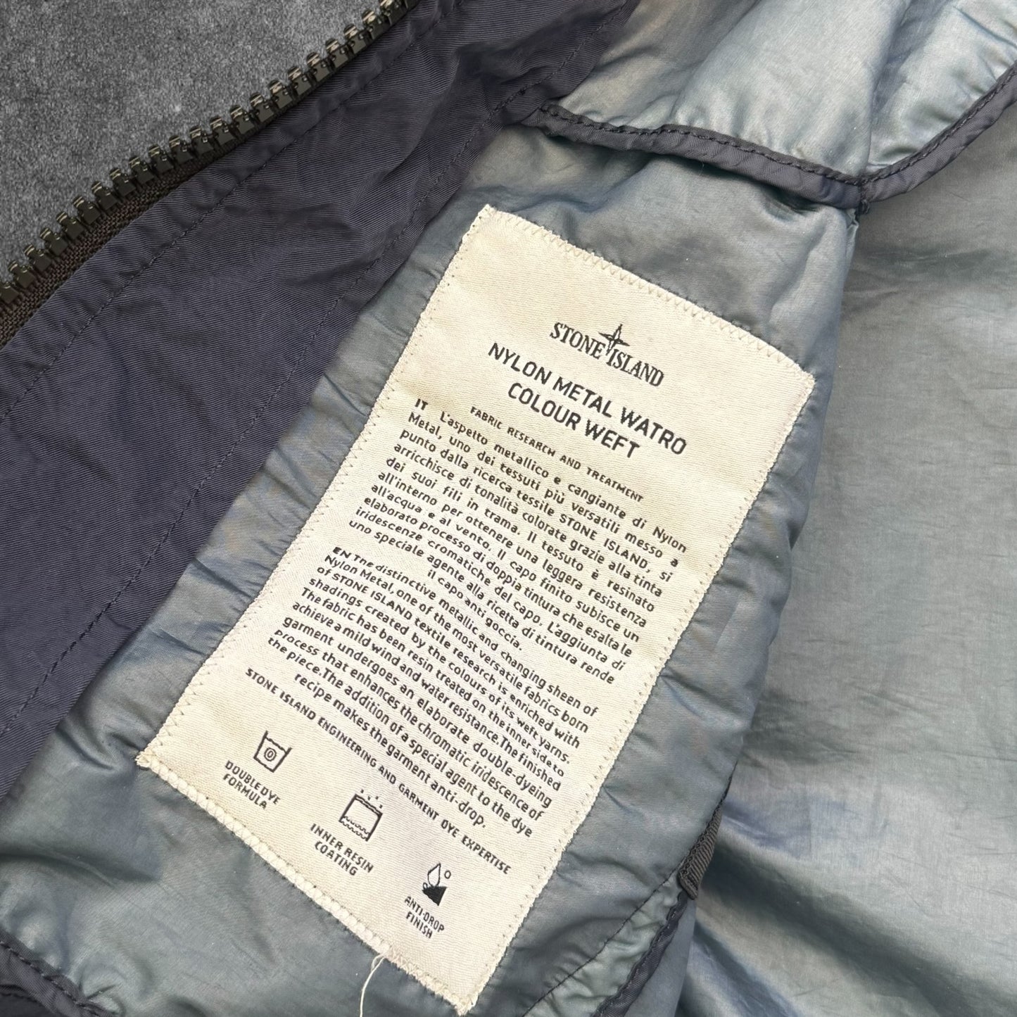 Stone Island Nylon Metal Hooded Jacket Men's Small RRP £1000