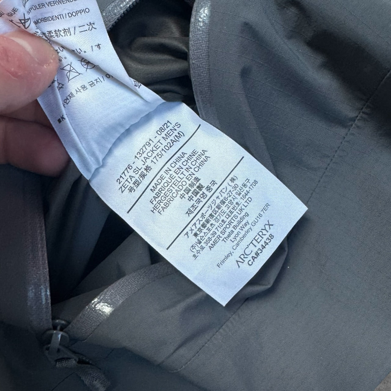 Arc'teryx Zeta Gore-Tex Jacket Medium RRP £450