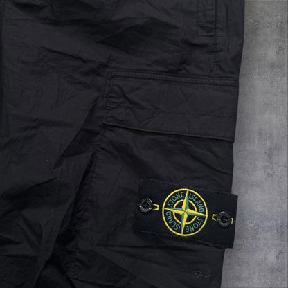 Stone Island Elasticated Cargos Black 30W RRP £350